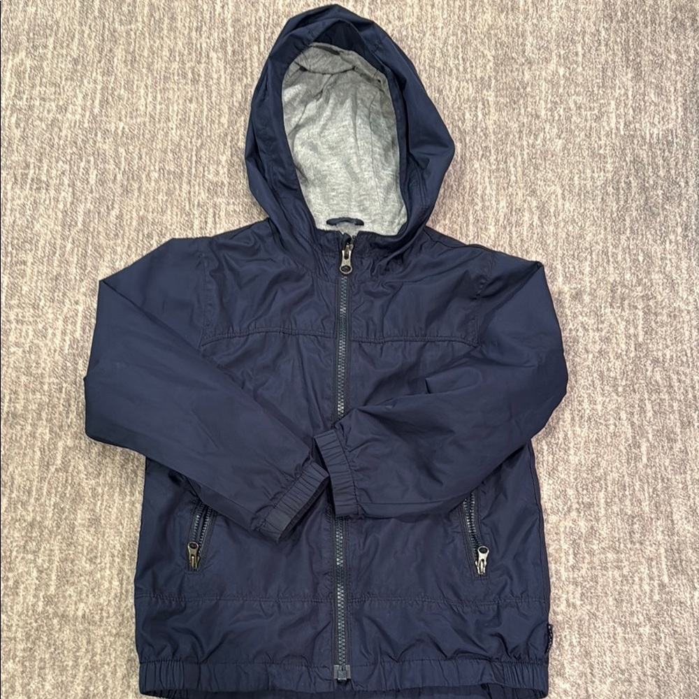 Gap kids navy windbreaker size 5